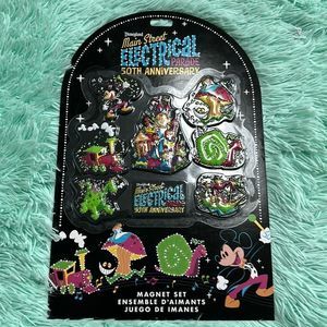 Disneyland Main Street Electrical Parade 50th Anniversary Disney Magnet Set of 8